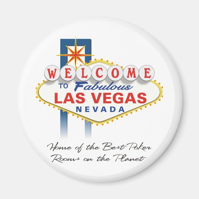 Vegas Sign Magnet (Vorne)