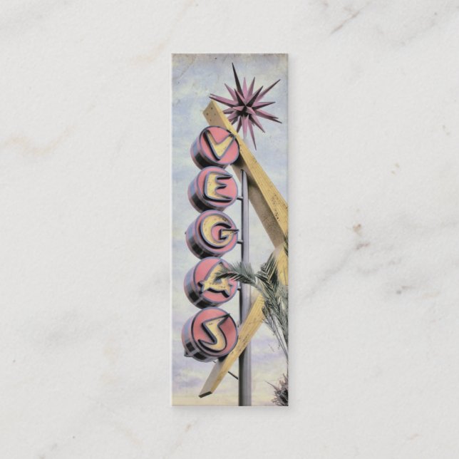 Vegas Skinny Business Visitenkarte (Vorderseite)