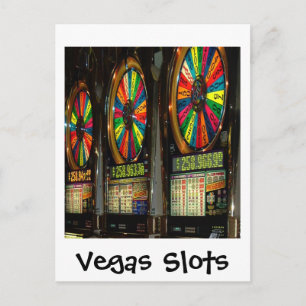 Vegas Slots Postkarte