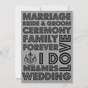 Vegas Style Hochzeitseinladungen Einladung