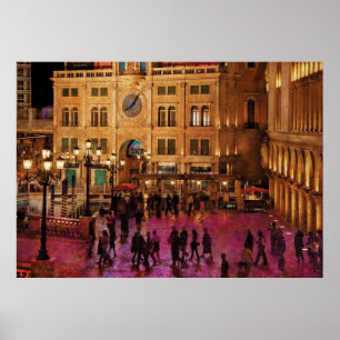 Vegas - Venezianisch - Eingang Poster