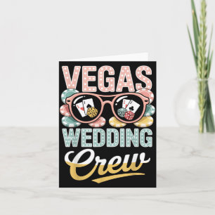 Vegas Wedding Crew Las Vegas Junggesellinnenabschi Karte