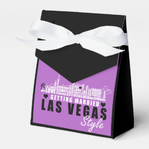 Vegas Wedding Geschenkideen - Gefälligkeitsboxen Geschenkschachtel