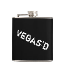 Vegas'D Vinyl eingewickelte Flasche