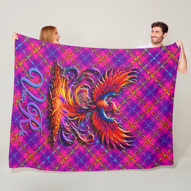 VegasRae-Phoenix Fleecedecke (Beispiel)
