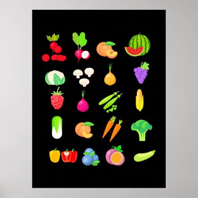 Vegetable Species Poster (Vorne)