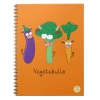 Vegetabulls Gemüsebullen Witziges Notebook