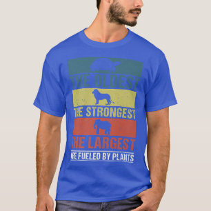 Vegetarian Meme Vegane Pflanze Powered Vegetarian  T-Shirt