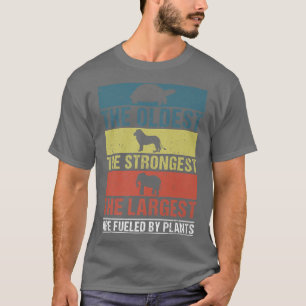 Vegetarian Meme Vegane Pflanze Powered Vegetarian T-Shirt