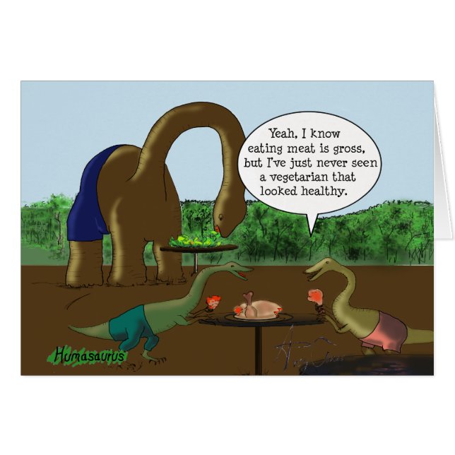 Vegetarian vs. Carnivore (Vorderseite (Horizontal))