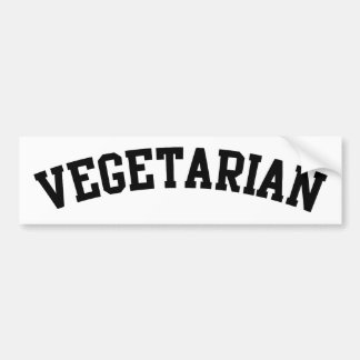 Vegetarier Autoaufkleber