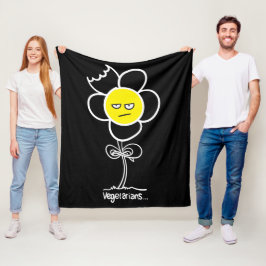 Vegetarier... Fleecedecke