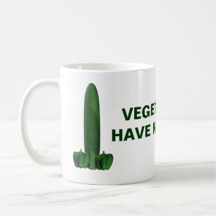 Vegetarier haben mehr Spaß Kaffeetasse