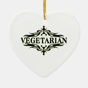 Vegetarier Keramikornament