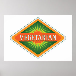 Vegetarier Poster
