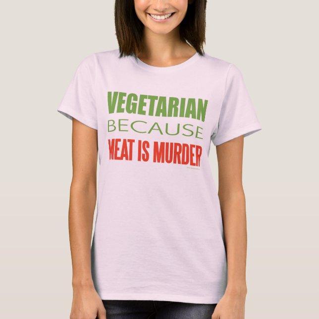 Vegetarier T-Shirt (Vorderseite)