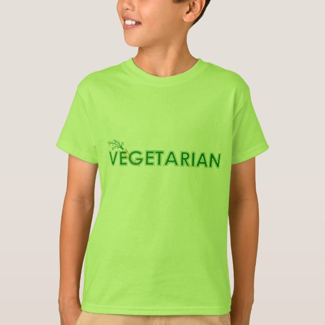 Vegetarier T-Shirt (Vorderseite)