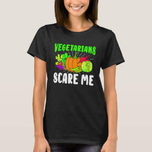 Vegetarische Ernährung Vegan kein Fleisch Pflanze  T-Shirt
