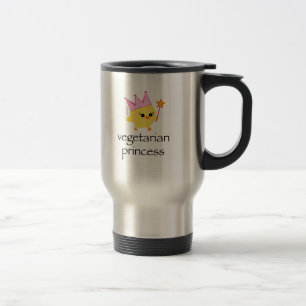 Vegetarische Prinzessin Travel Mug Reisebecher