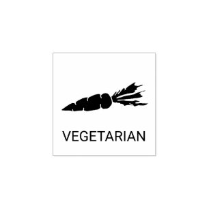 Vegetarische Wahl für Hochzeiten Gummistempel