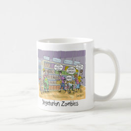 Vegetarische Zombies Wollend GRAINS, GRAINS, GRAIN Kaffeetasse