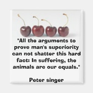 Vegetarischer Magnet