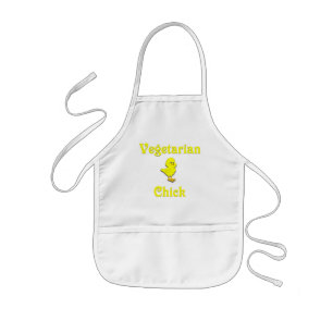 Vegetarisches Küken Kinderschürze