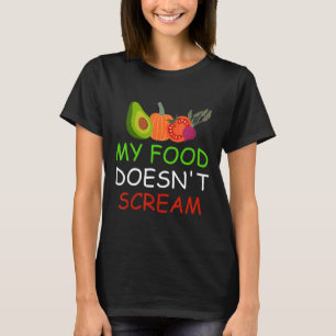 Vegetarisches Veganes Zitat Design Vegan mein Esse T-Shirt