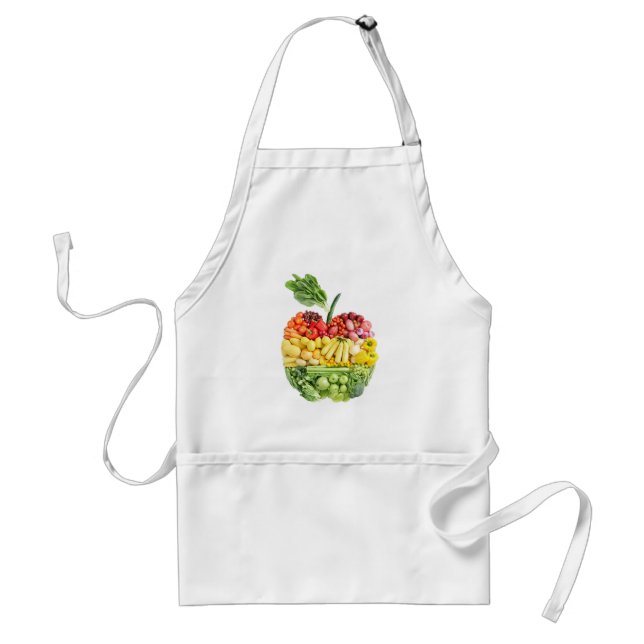 Veggie Apple Schürze (Vorne)