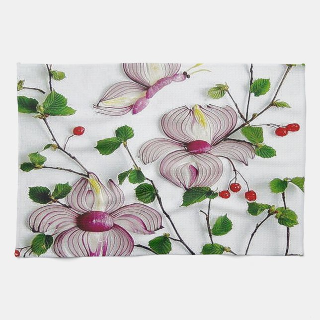 Veggie Art Geschirrtuch (Horizontal)