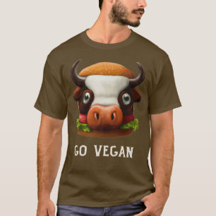 Veggie auf der Grundlage der Pflanze für vegane un T-Shirt
