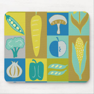 Veggie blockiert II Mousepad
