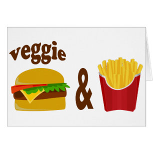 Veggie Burger and Fries