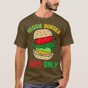 Veggie Burger Vibes Nur lustige GRILLEN Cookies Fo T-Shirt