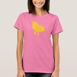 Veggie Chick Camouflage T-Shirt (Gelb)