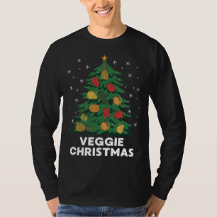 Veggie Christmas Funny Fruchtsaft Weihnachtsbaum X T-Shirt