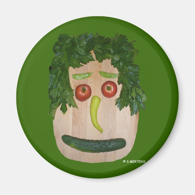 Veggie Face Magnet (Vorne)