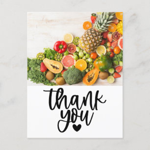 Veggie Gemüse vegetarische Aufwertung Postkarte