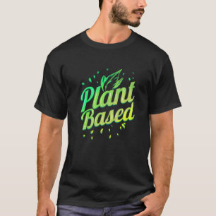 Veggie Lebensmittel Vegetarier auf Pflanze Vegan m T-Shirt