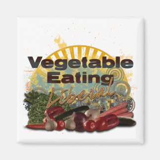 Veggie Liberal Magnet