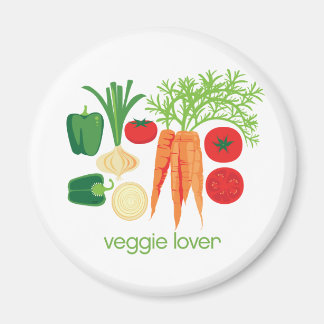 Veggie Lover Gemischtes frisches Gemüse Magnet