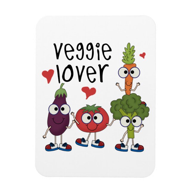 Veggie Lover Magnet (Vertikal)
