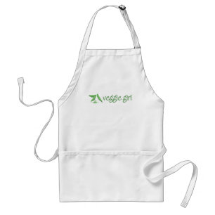 Veggie-Mädchen-Schürze Schürze