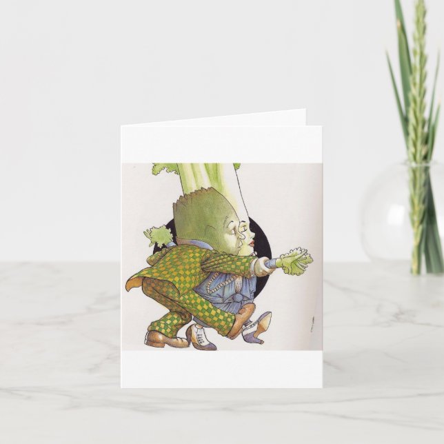 Veggie Note Card Karte (Vorderseite)
