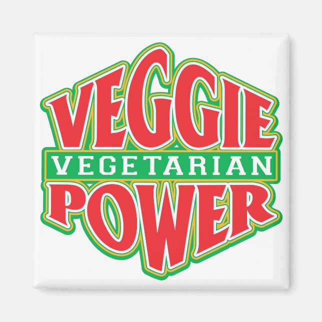 Veggie Power Magnet (Vorne)