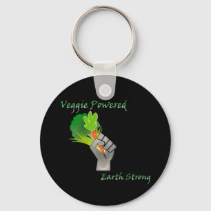 Veggie Powered Schlüsselanhänger