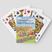 Veggie-und Angus Spielkarten