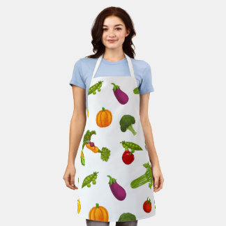 Veggie Vibes: Fresh & Fun Kitchen Schürze