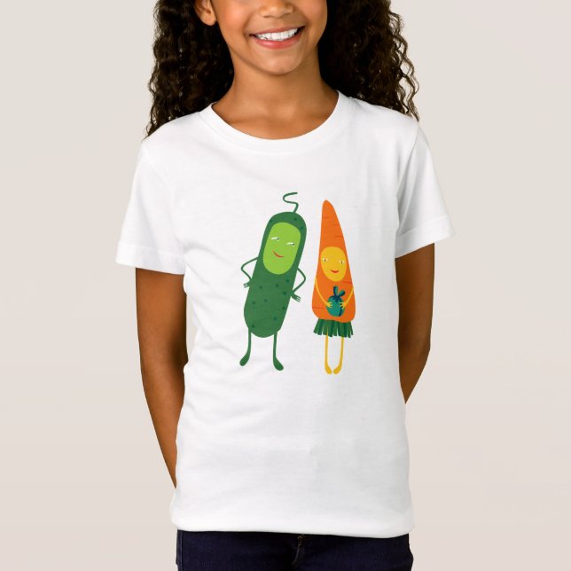 Veggie-Zeit! T-Shirt (Vorderseite)