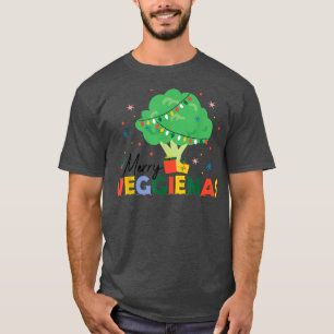 Veggiemas Broccoli Weihnachtsbaum T-Shirt